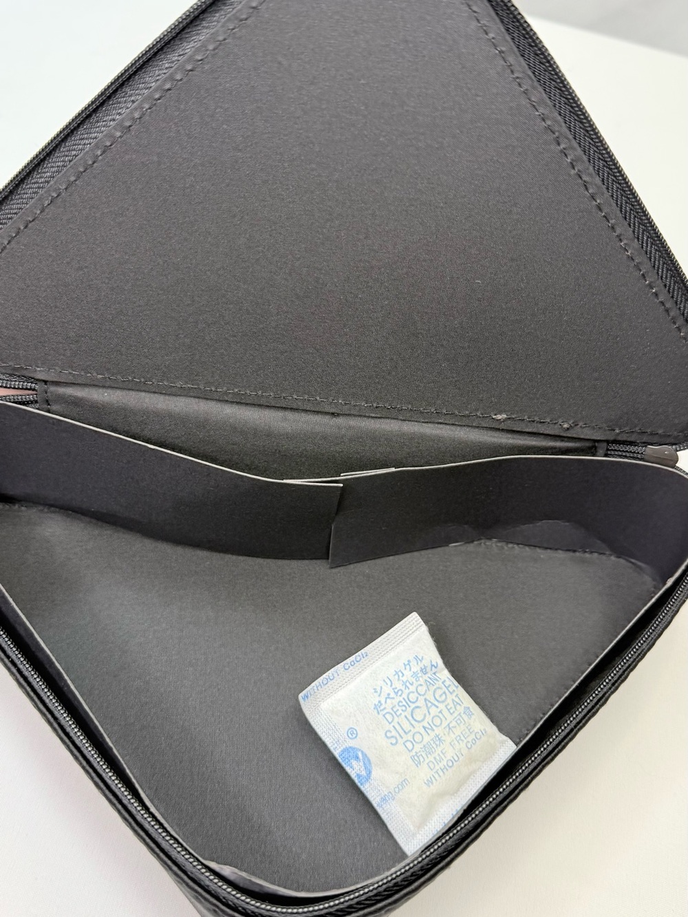 Prada Beauty Pink and Black Triangular Cosmetic Case NWT - Picture 8 of 10